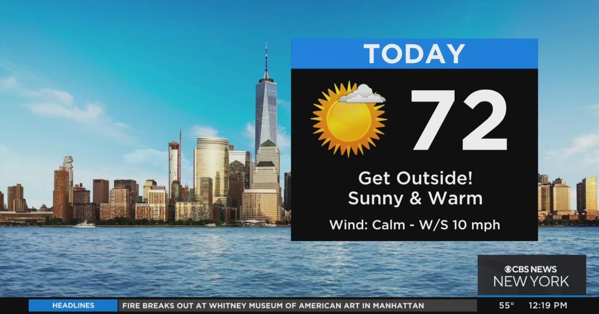 First Alert Weather: CBS2's 3/18 Friday afternoon update - CBS New York