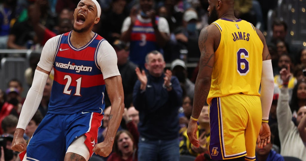 James Passes Malone, But Lakers Blow Lead In Loss To Wizards CBS