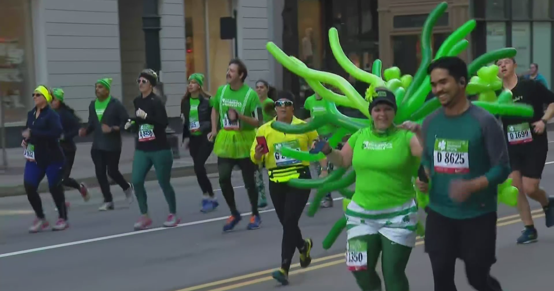 Shamrock Shuffle returns to Chicago streets after twoyear pandemic