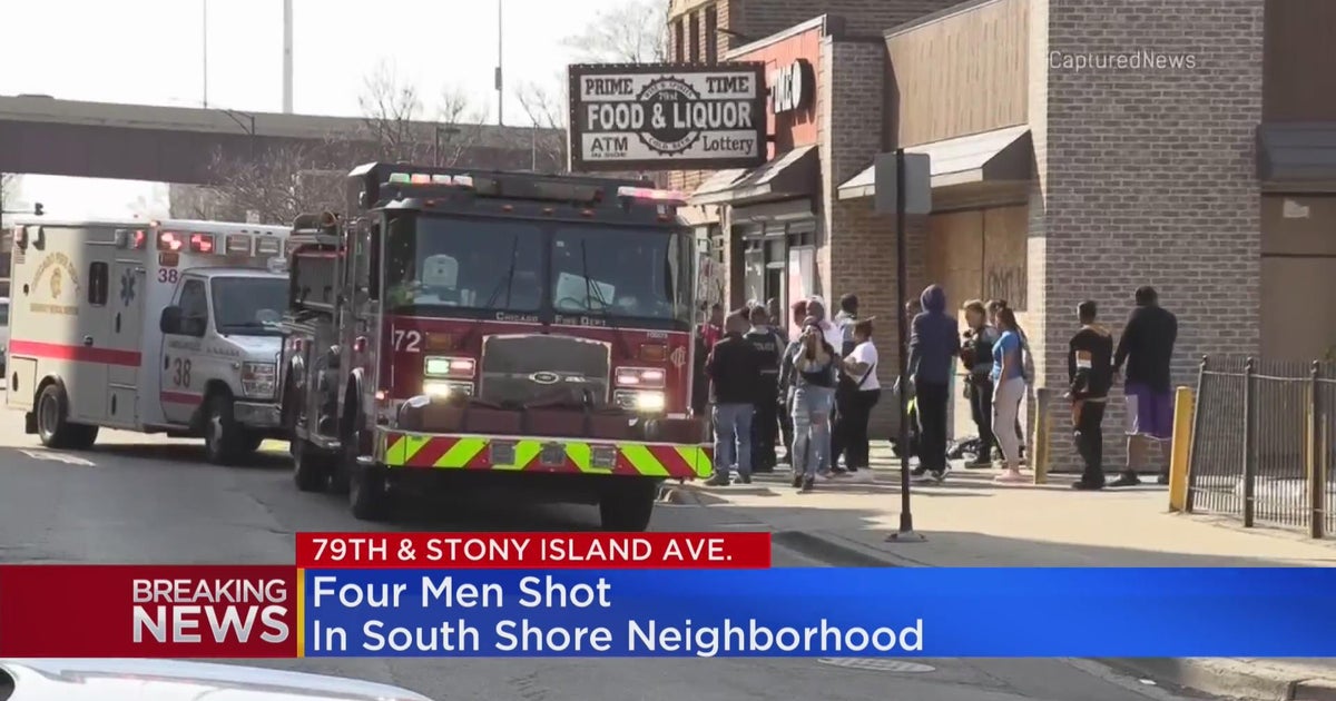 Four wounded in shooting in South Shore neighborhood CBS Chicago