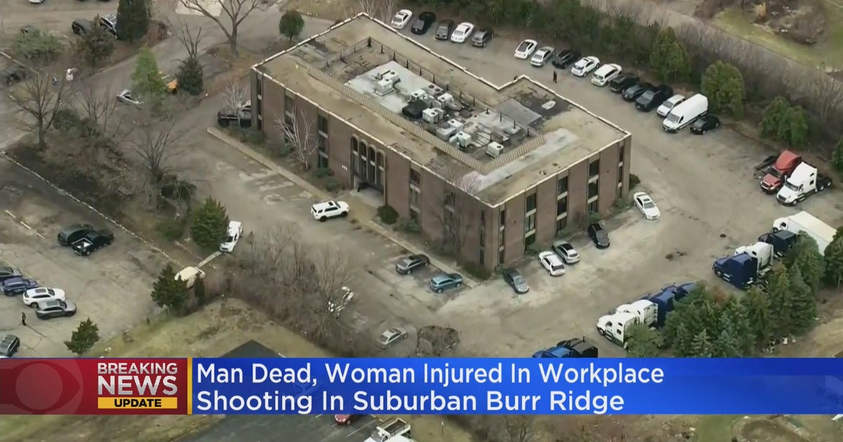 Man dead, woman injured in workplace shooting in suburban Burr Ridge ...