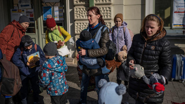 POLAND-UKRAINE-RUSSIA-CONFLICT-REFUGEES 