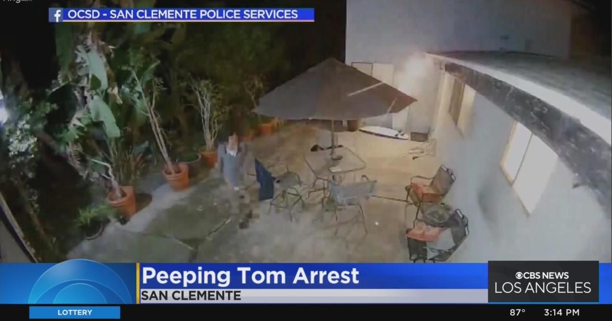 Orange County peeping Tom arrested - CBS Los Angeles