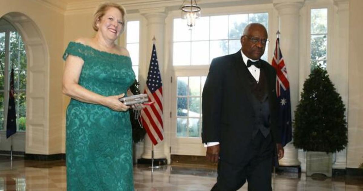 Justice Clarence Thomas Wife Pushed To Overturn The 2020 Election Cbs News 6970