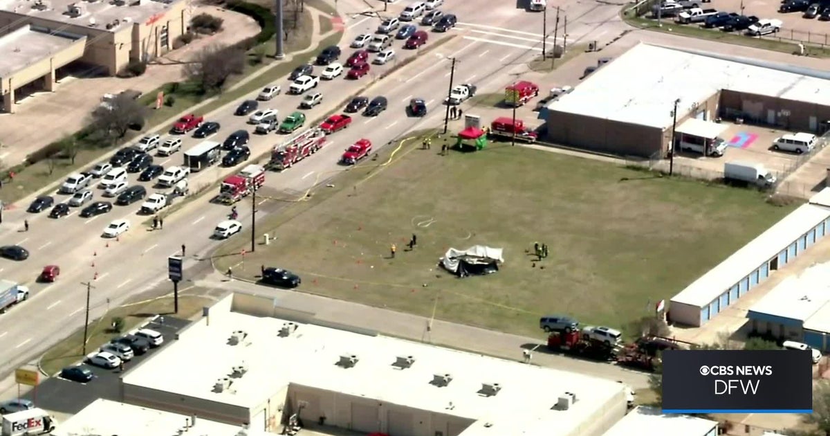 Helicopter Crash In Rowlett CBS Texas