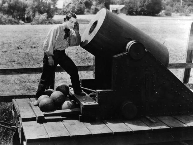 Buster Keaton In 'The General' 