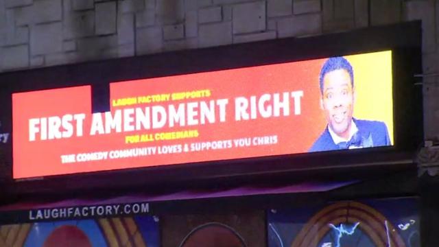 Laugh Factory changes marque to support Chris Rock following Will Smith slap 