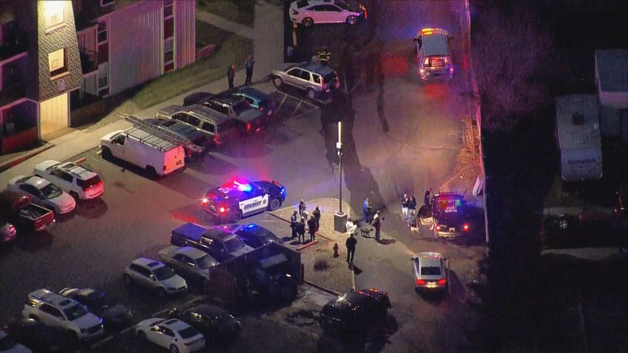 Waterview Apartments Fire Copter 