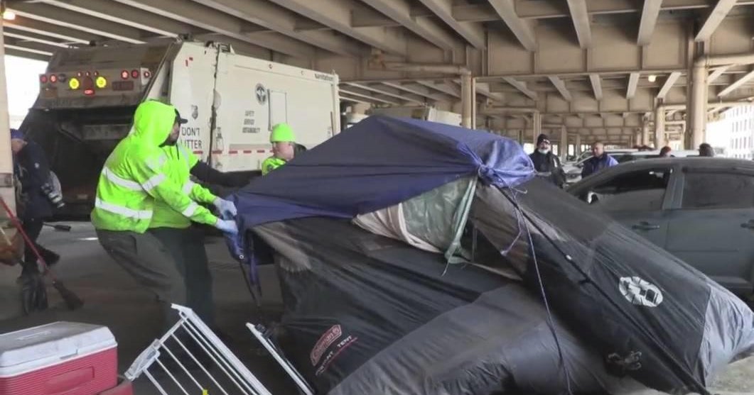 Task force clearing homeless encampments in New York City begins Phase