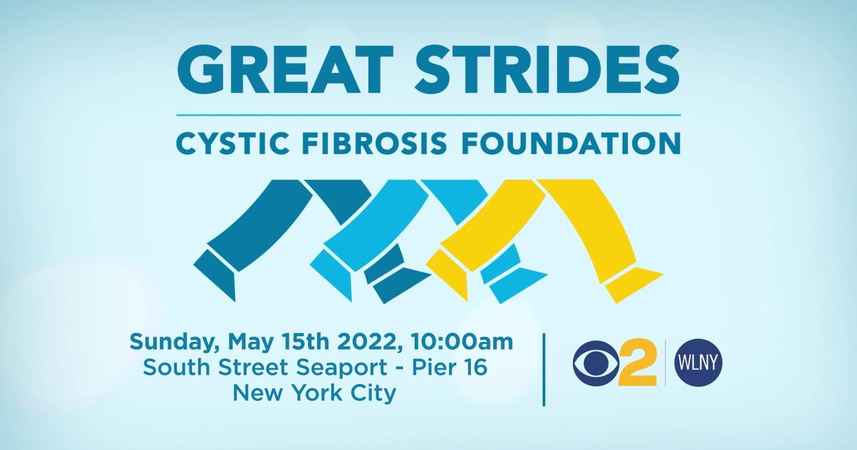 Join CBS2 for the Cystic Fibrosis Foundation Great Strides Walk CBS