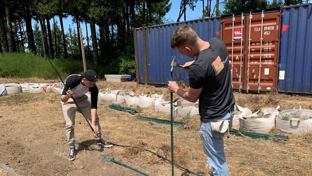 Kaleb Charters and Stephen Lindsay