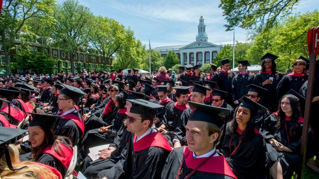 Harvard Business School Graduation Ceremony in Boston 