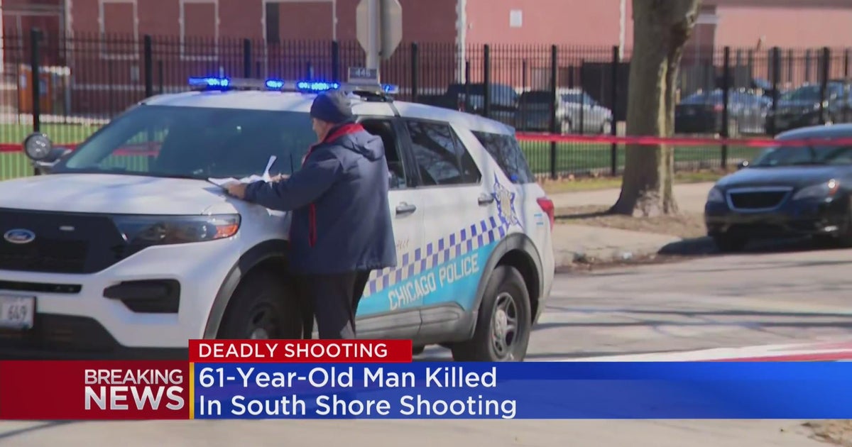 61-year-old man killed in South Shore shooting - CBS Chicago