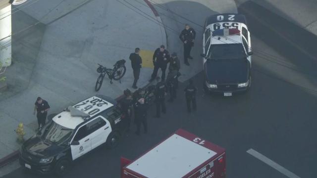 LAPD bike officer injured in Koreatown hit-and-run 