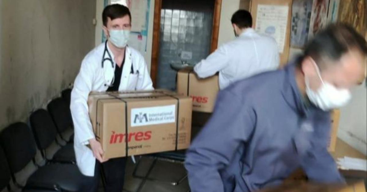 u-s-charity-delivers-medical-supplies-in-ukraine-cbs-news