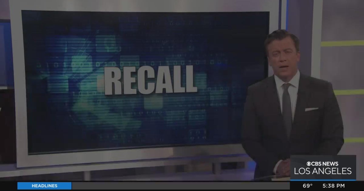 Suave Antiperspirant Recall CBS Los Angeles