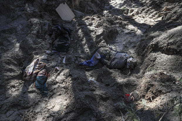 Bodies found in civilian settlements after Ukraine retook control 
