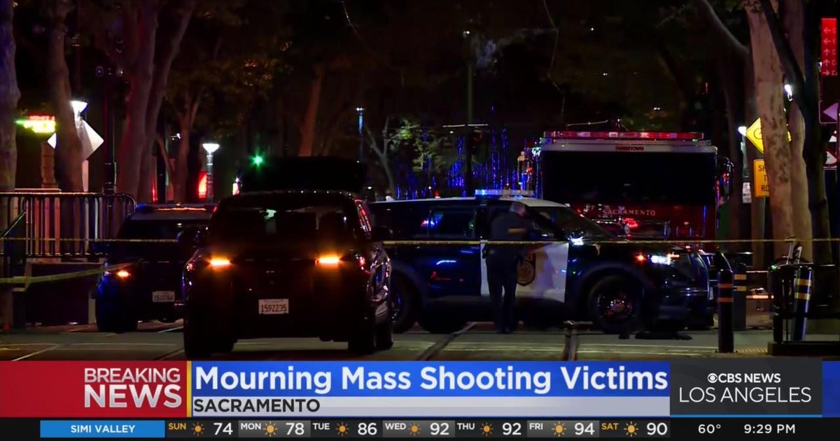 Investigation continues in Sacramento mass shooting - CBS Los Angeles