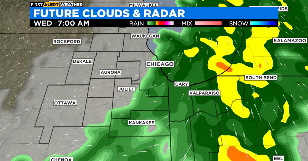 Chicago First Alert Weather: Showers and thunderstorms - CBS Chicago