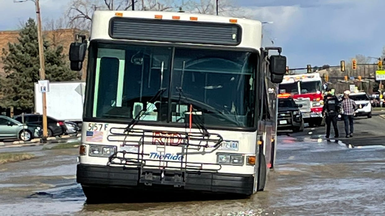 Bus Engulfed By Sinkhole In Boulder, All Passengers Escape Unharmed