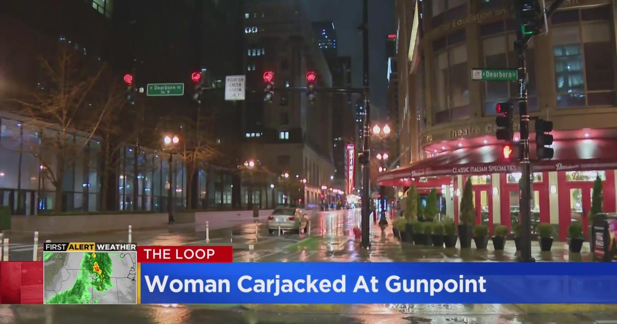 Woman carjacked at gunpoint in The Loop - CBS Chicago