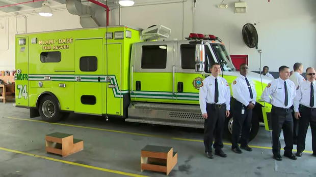Miami-Dade Fire Rescue Push In Ceremony 