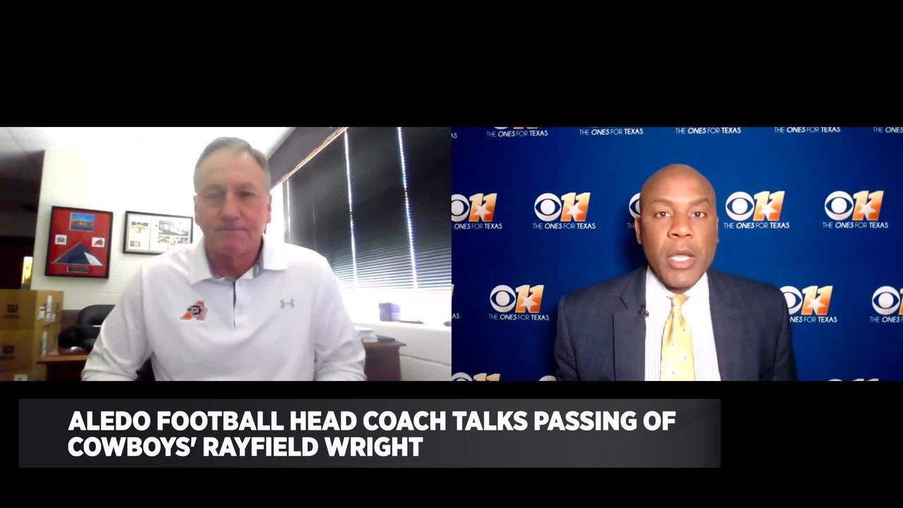 Aledo football coach reflects on passing of Rayfield Wright - CBS Texas