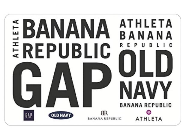 Gap Options Gift Card