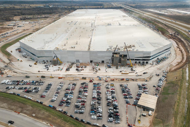 Tesla Gigafactory As Model-Y Deliveries From Texas Plant Expected By 1Q 