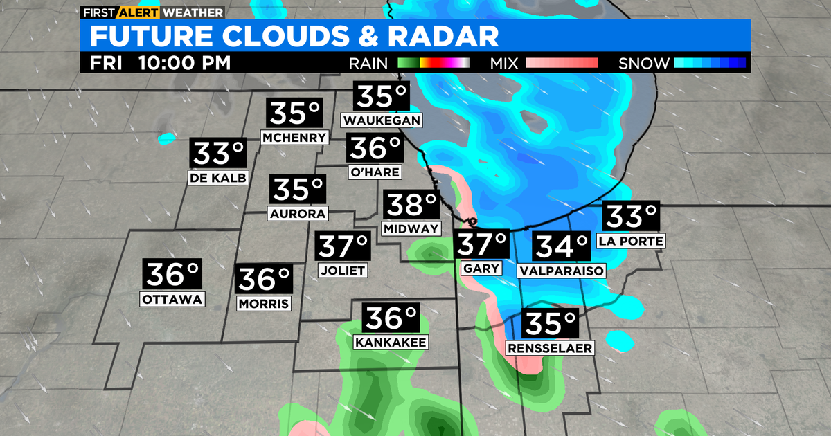 Chicago First Alert Weather: Warmer next week - CBS Chicago