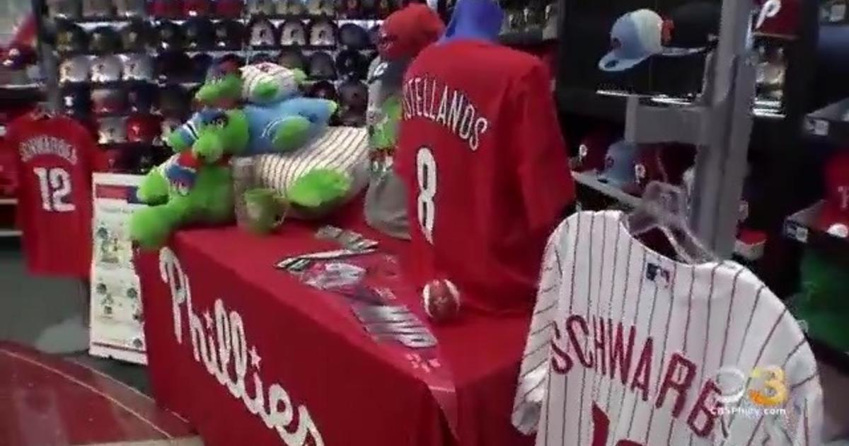 New Era Phillies Team Store on X: On the floor at 10am today..your  Bryce Harper WS side patch replica jerseys! We also have blanks in stock!  Please note: more players will be