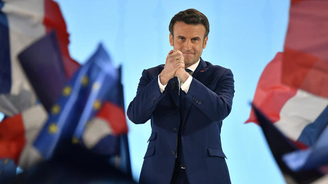 Election Night With Emmanuel Macron's En Marche Party During France's 2022 Presidential Race 