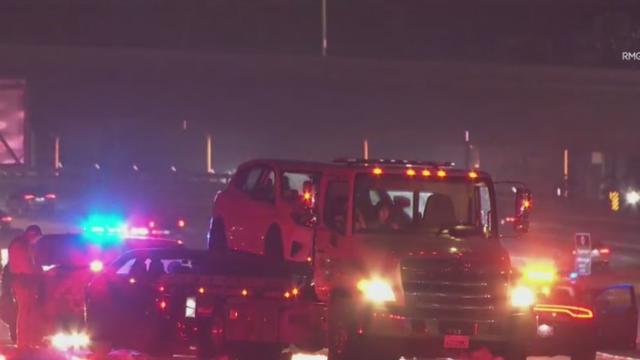 Man killed in hit-and-run on 405 freeway in West LA 