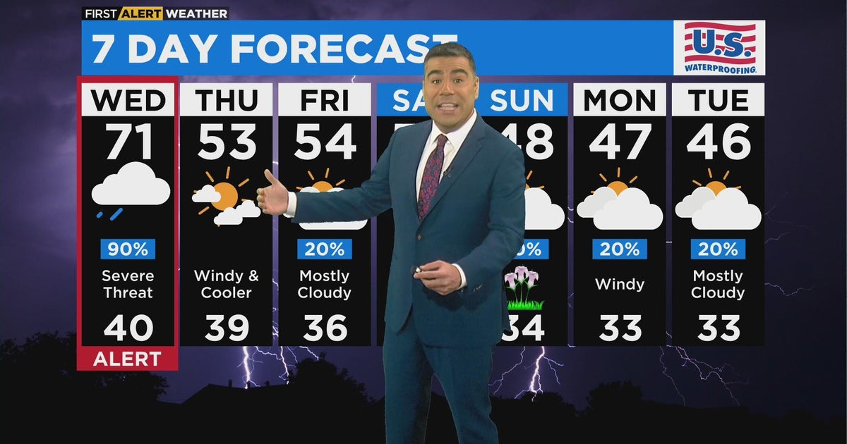 Chicago First Alert Weather: Severe weather on the way - CBS Chicago