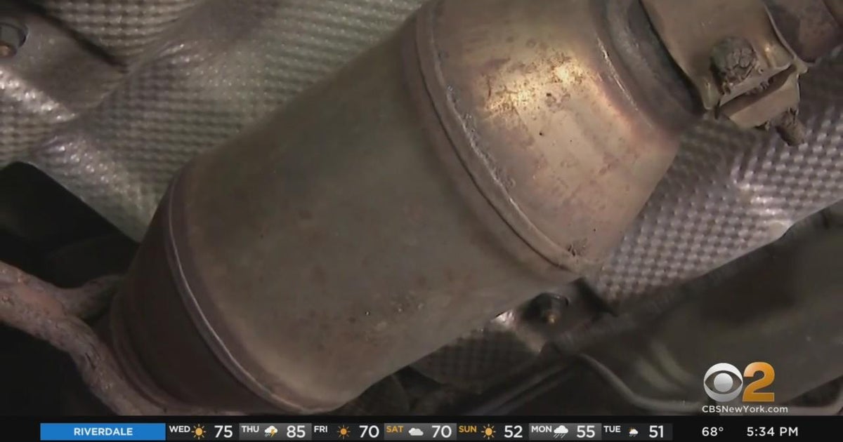 Nassau County taking steps to stop catalytic converter thefts CBS New