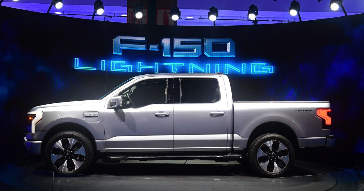 Ford has lowered the price of its electric pickup truck