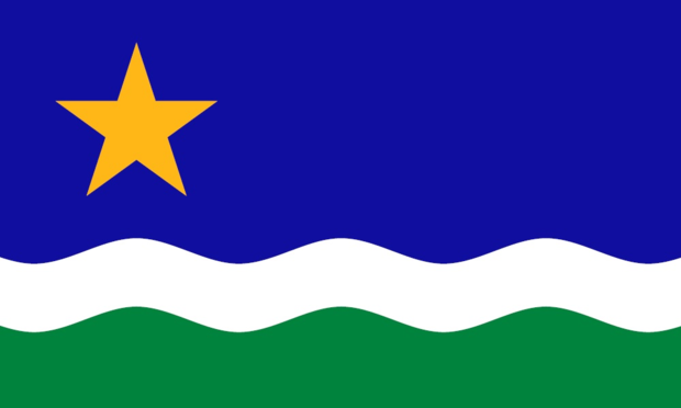 north star flag picture 