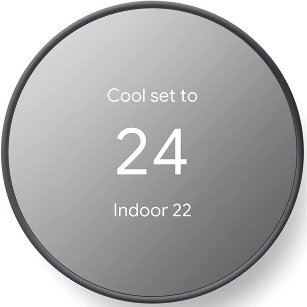 Google Nest Thermostat Charcoal