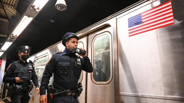 NYPD Increases Security In Subway Stations After Brooklyn Shooting 