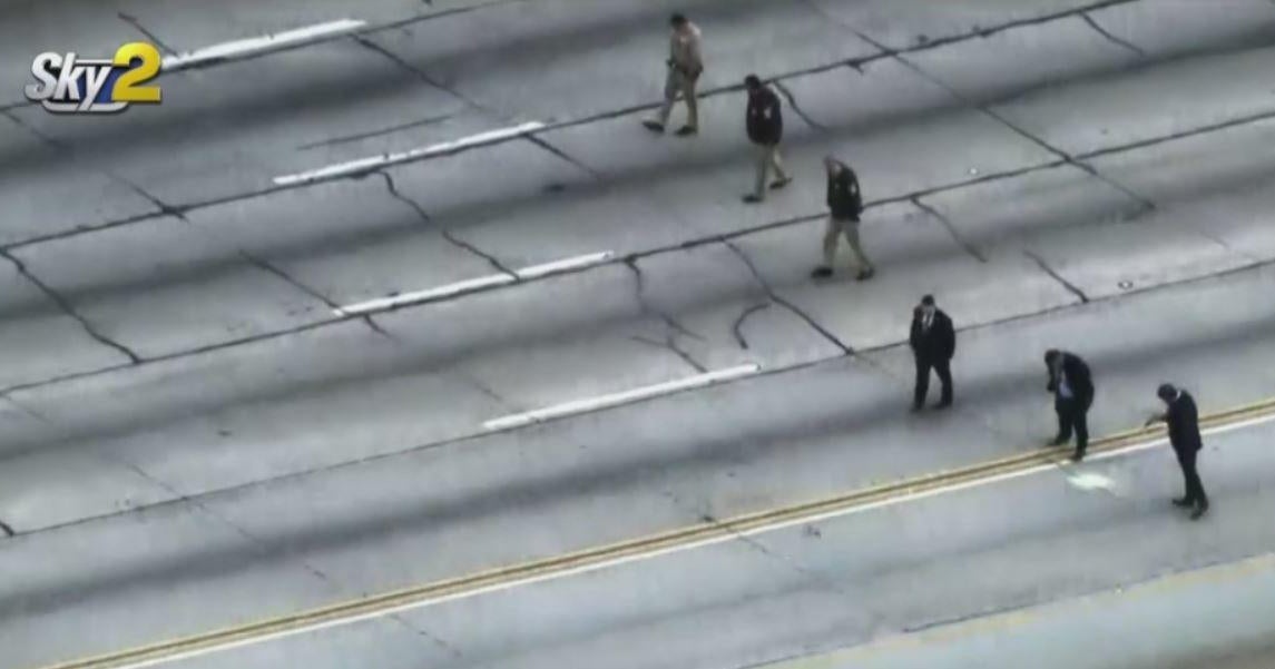Shooting involving CHP officers shuts down 405 freeway in Brentwood ...