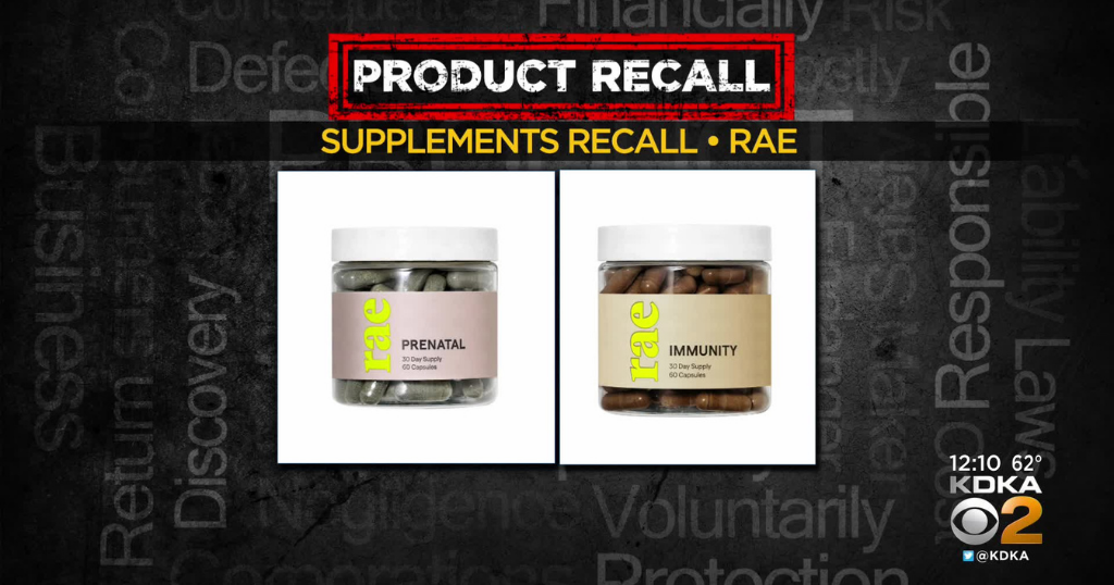 Pain relief products and supplements under recall CBS Pittsburgh