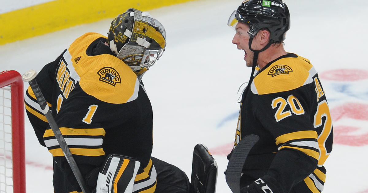 Bruins Clinch Playoff Spot With 21 Win Over Penguins CBS Boston