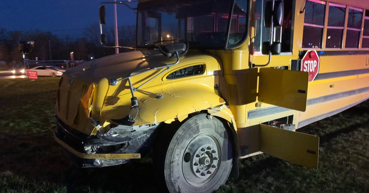Man Steals School Bus In Washtenaw County, Crashes Into Truck After ...
