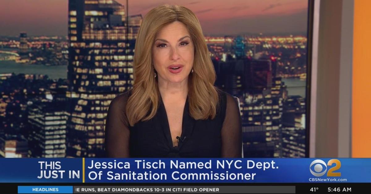 Adams Names Jessica Tisch New Sanitation Commissioner - CBS New York