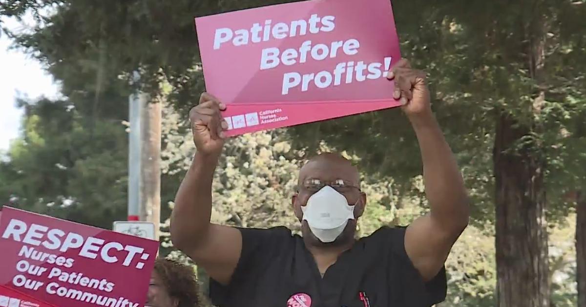 Sutter Health Workers Hit The Picket Lines Over Staffing Levels