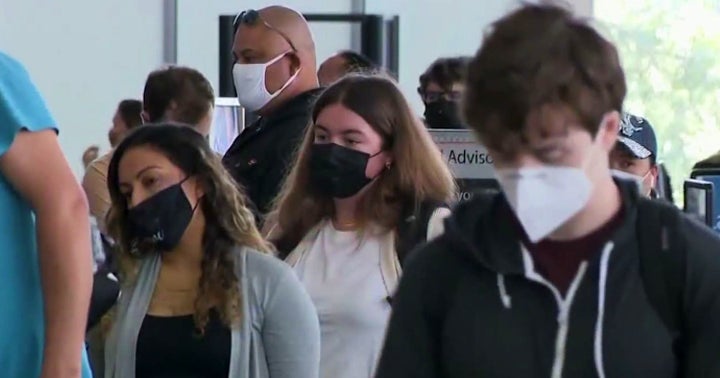 Air Travelers Can Ditch COVID Masks For Flights In The U.S.; 'I'm Just