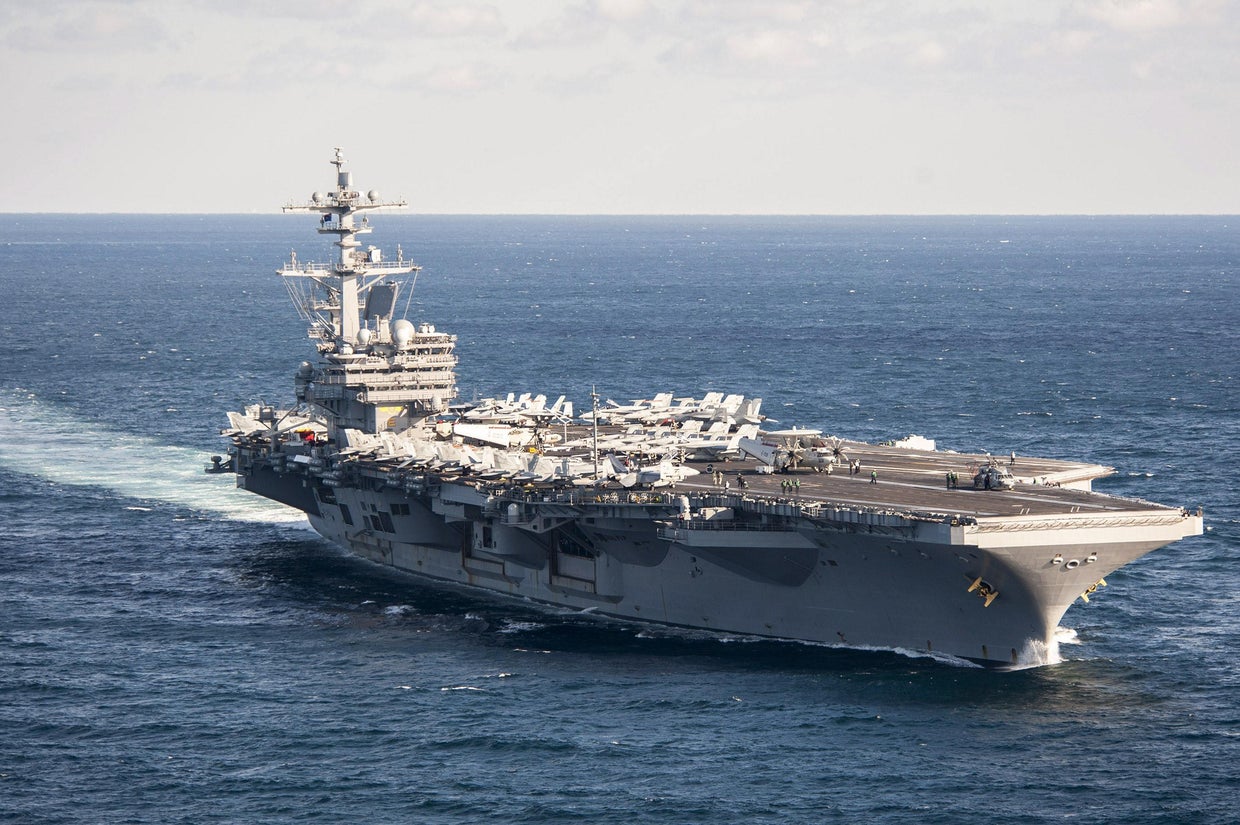US aircraft carrier USS George Washington 