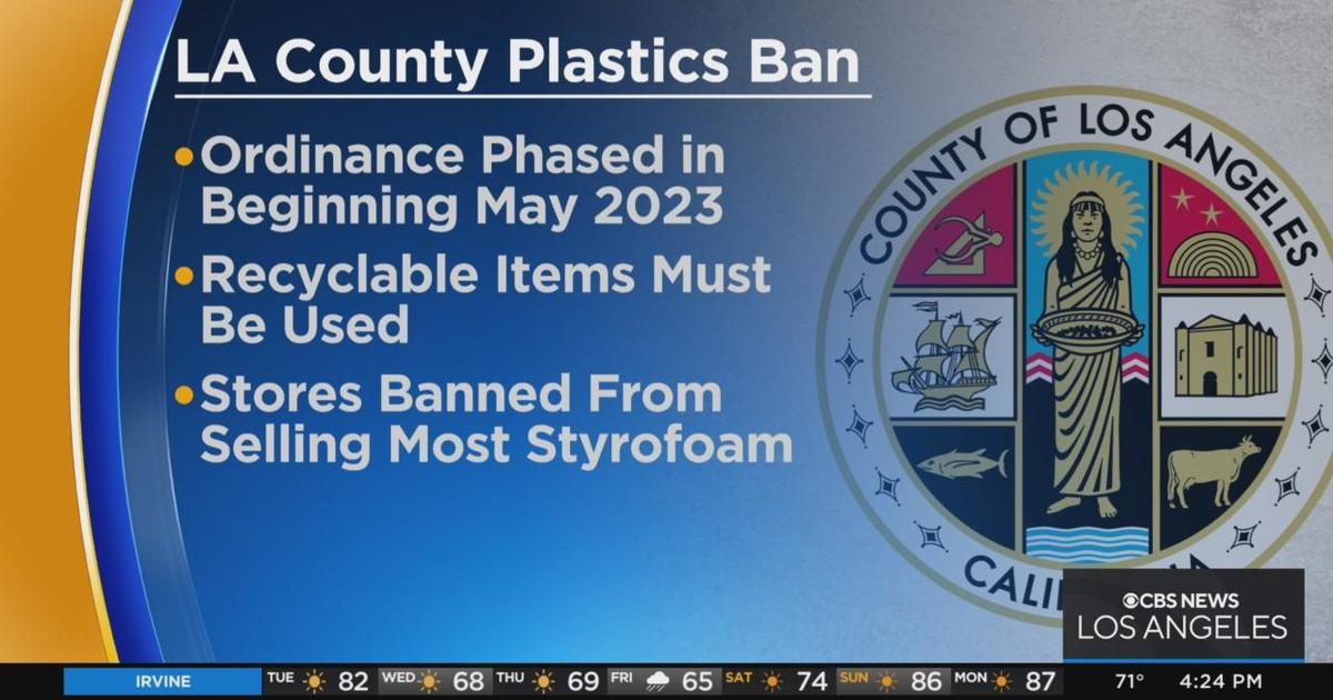 Los Angeles' new plastic utensil law takes effect