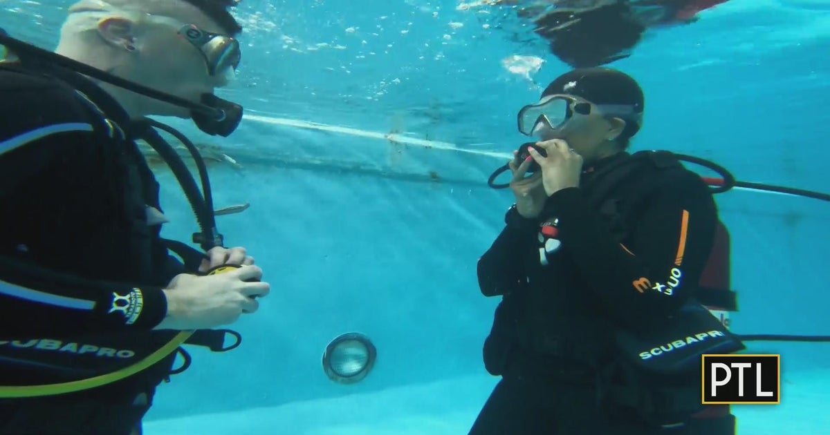 Mikey Takes Scuba Diving Lessons CBS Pittsburgh