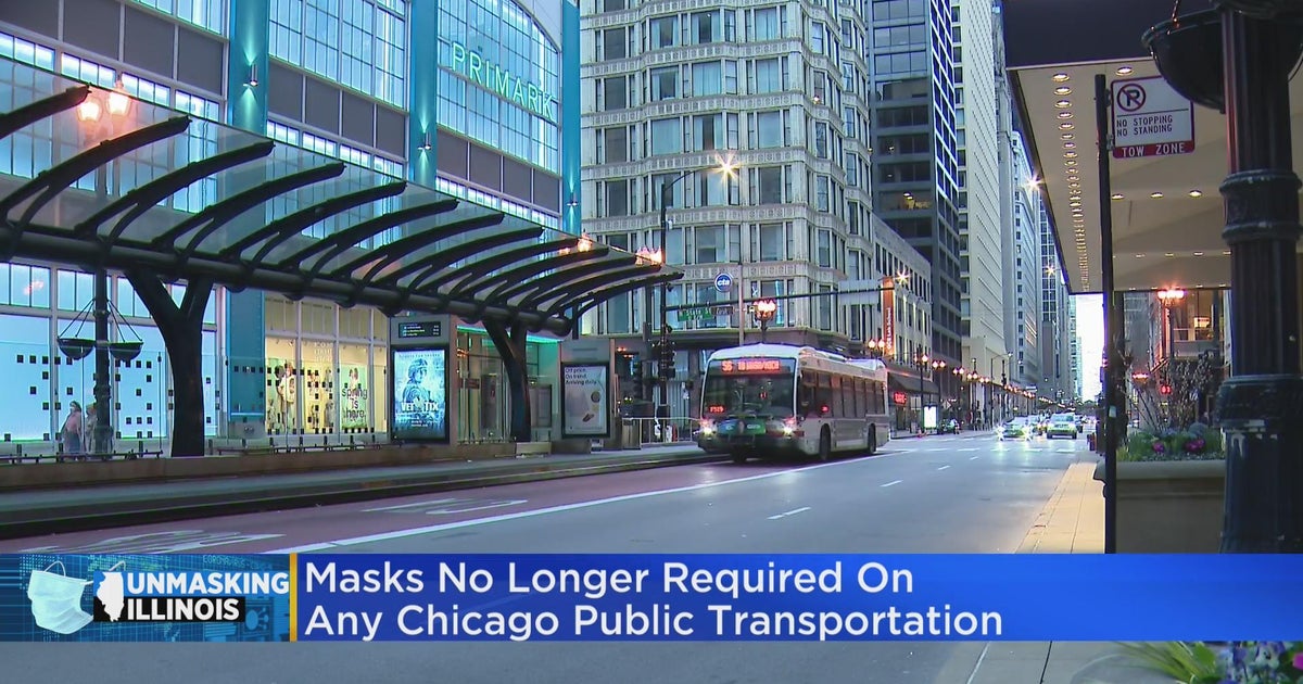CTA, Metra, Chicago airports end mask mandates CBS Chicago